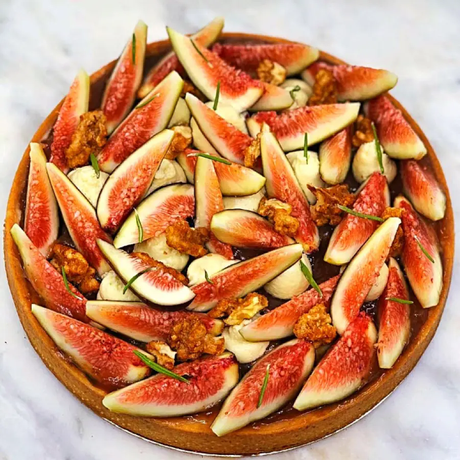 creation thumb for Fig Rosemary tart