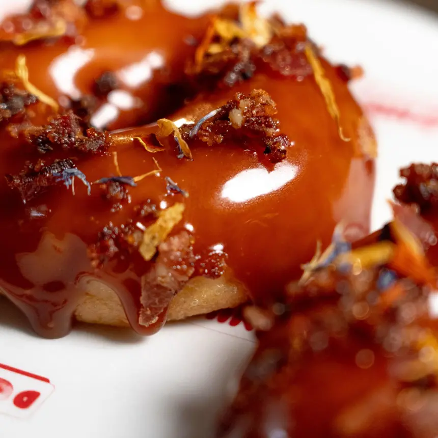 creation thumb for Donuts con Bacon e Caramello Salato