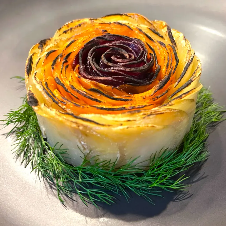 creation thumb for Pomme Sunset Rose