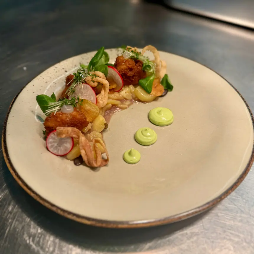 creation thumb for Baked veal sweetbreads