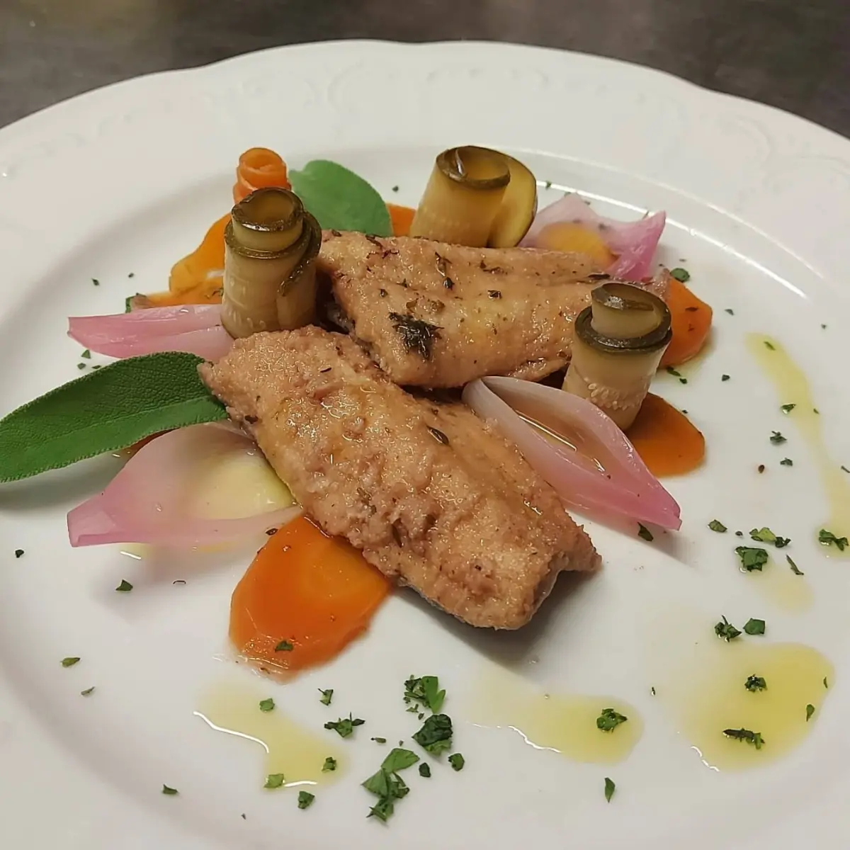 creation thumb for Marinated trout