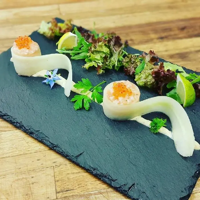 creation thumb for Lachs Tartar Gurke Senf