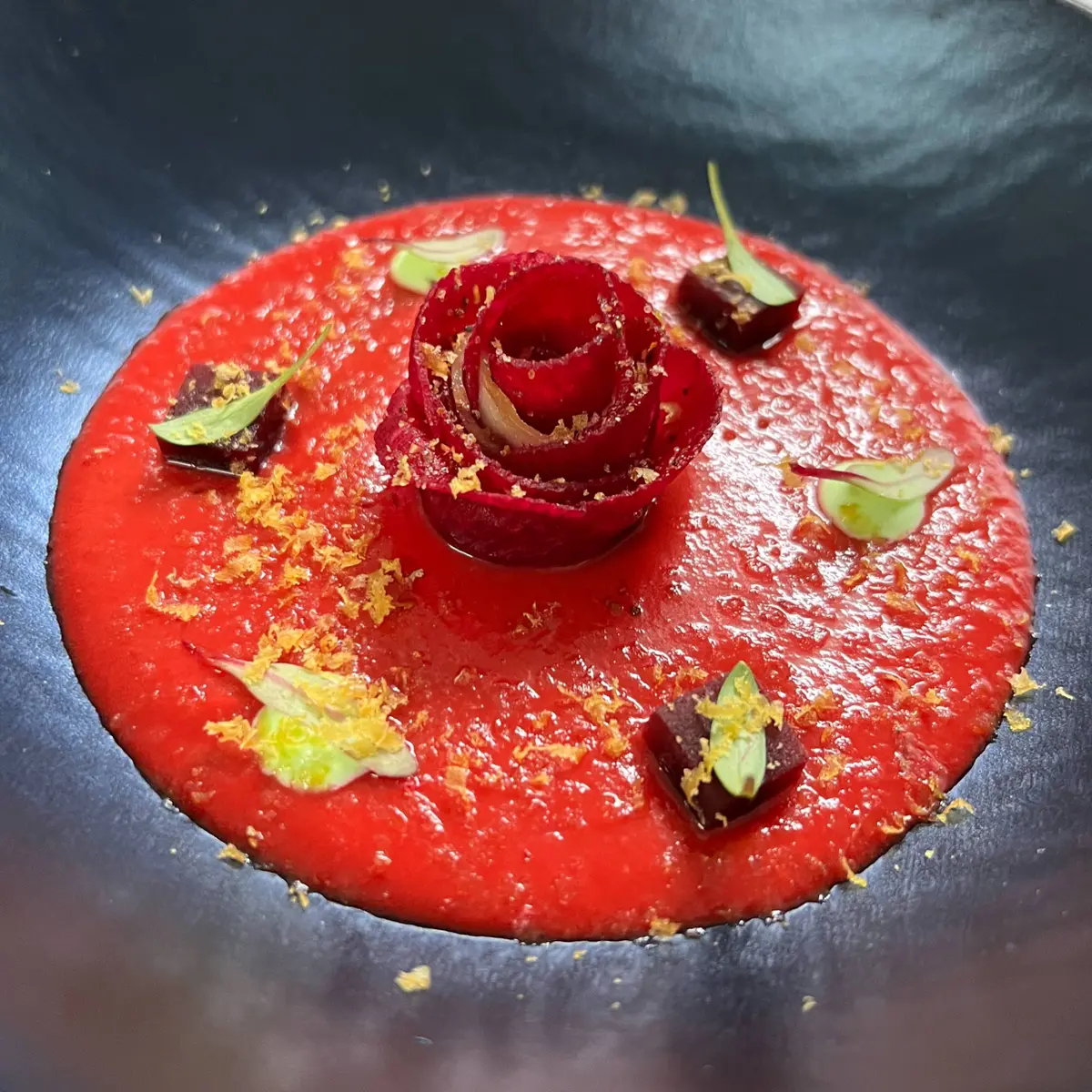 creation thumb for Beetroot "Salmorejo" (Cold Soup)