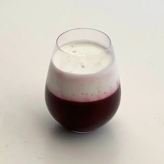 creation thumb for Blueberry and Yogurt Cocktail
