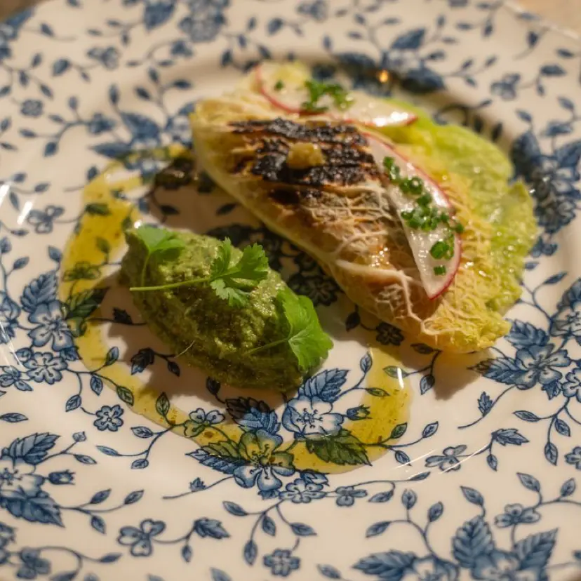creation thumb for Pikeperch savoy pescadilla and Thai pipian