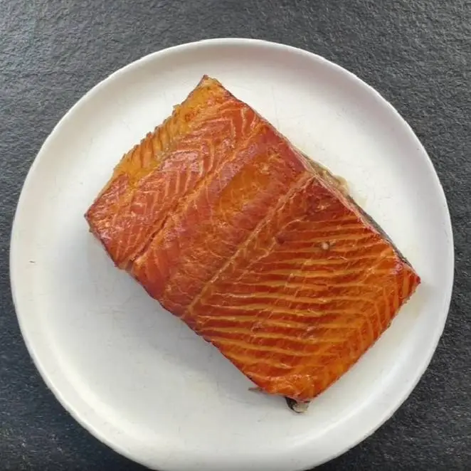 creation thumb for Salmon affumicato caldo al tè verde e mandarino