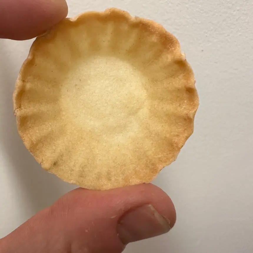 creation thumb for Tartlet shell for amuse (vegan) 