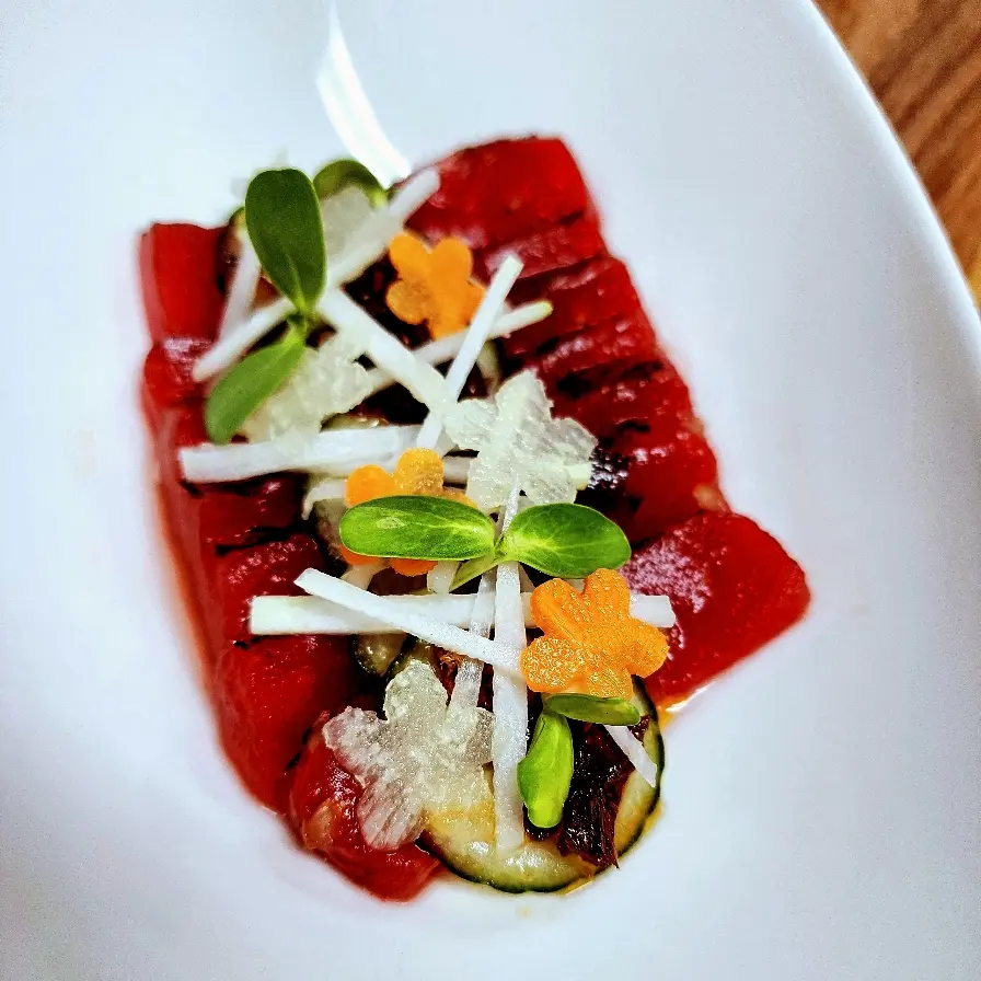 creation thumb for Tataki de Sandía Asada