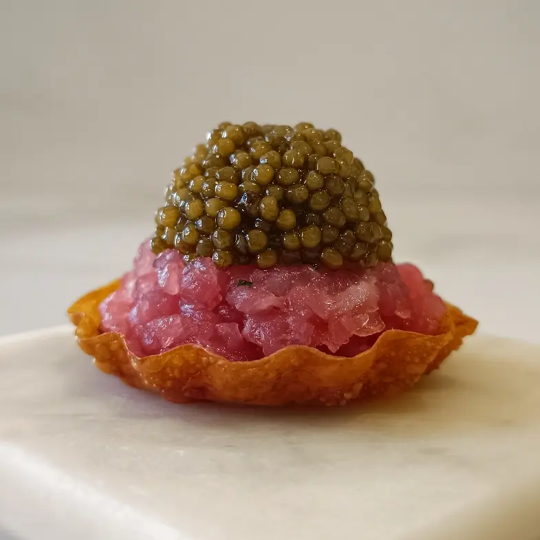 creation thumb for Tuna Caviar Tartelette