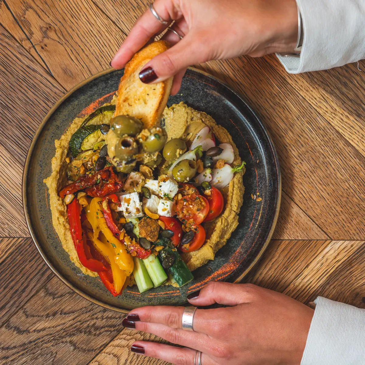 creation thumb for Hummus Platter 