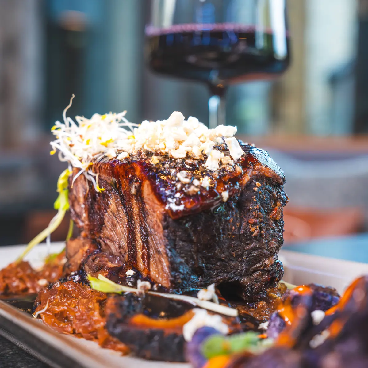 creation thumb for Short Rib from Pinzgauer OX | herb | Potatoes