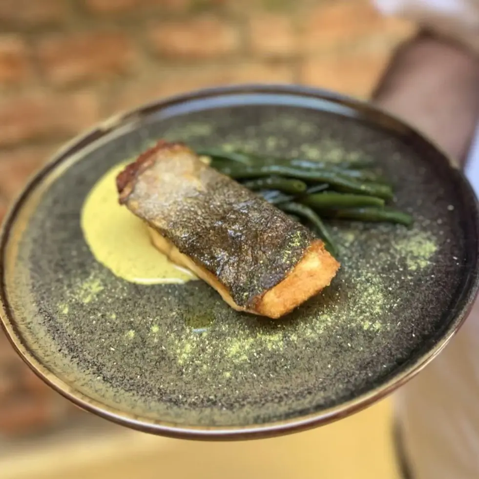 creation thumb for Yellowtail with Curry Sauce