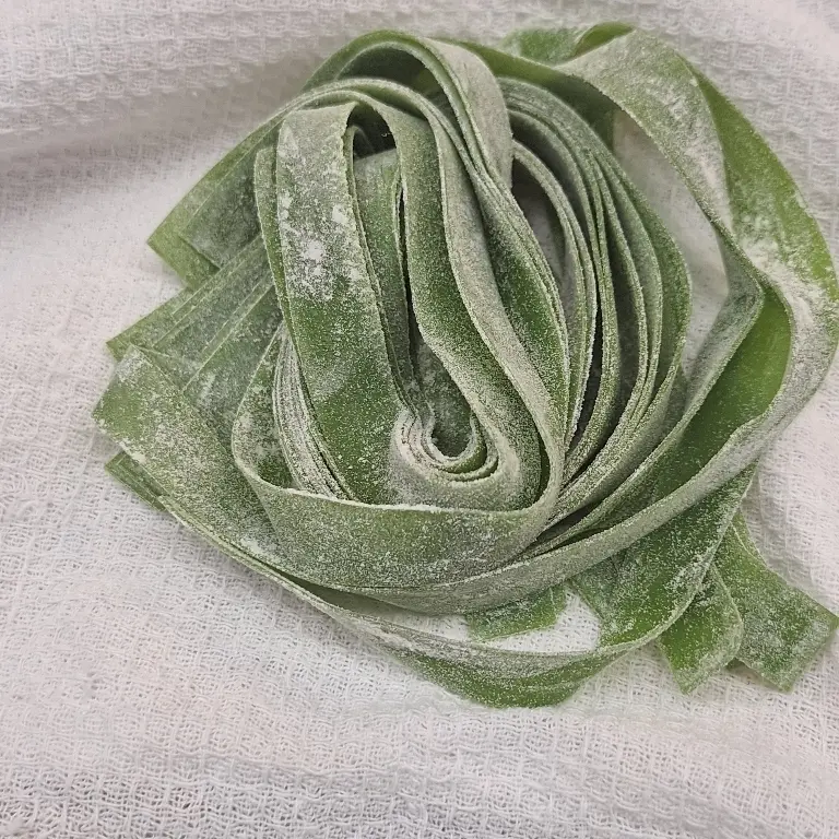 creation thumb for Green fettuccine 