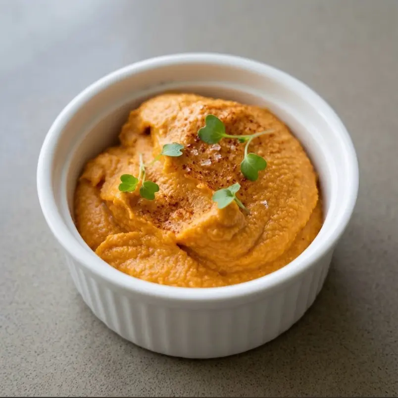 creation thumb for Roasted Pepper & Garlic Cashew Dip