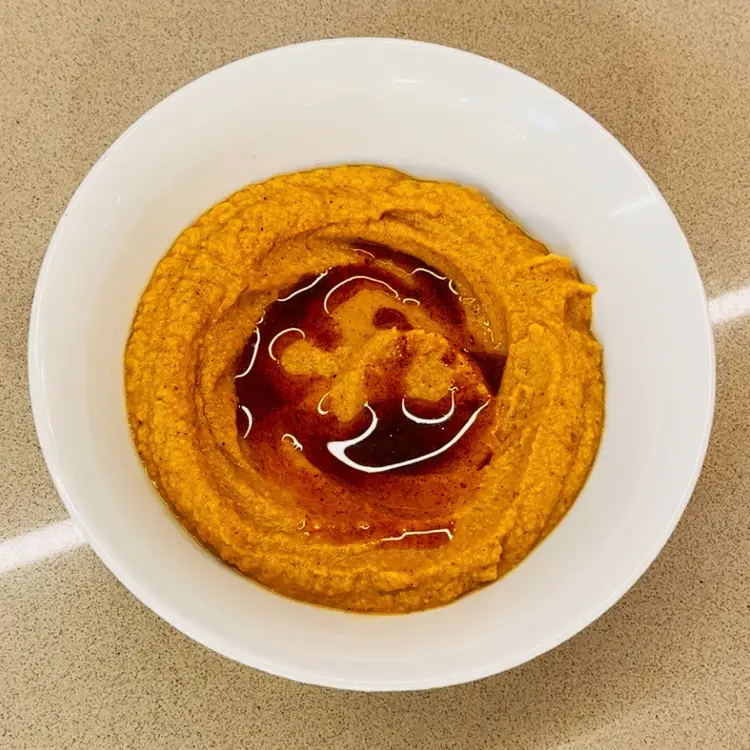 creation thumb for Roasted Tomato Hummus