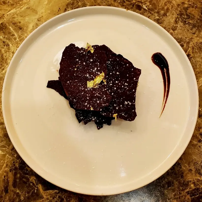 creation thumb for MOUSSE CHOCOLAT,  TUILES AU CACAO
