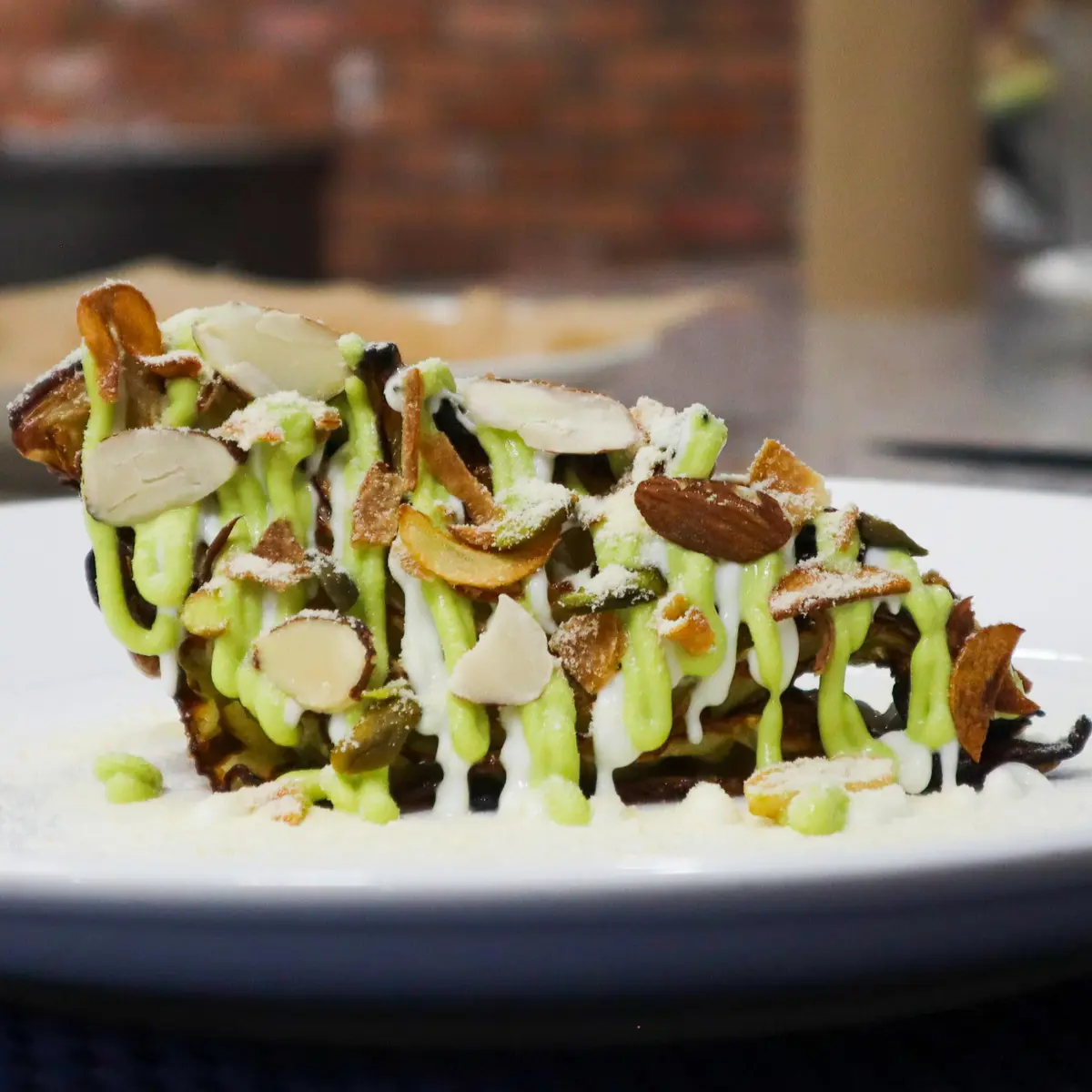 creation thumb for Roasted Cabbage with Yogurt & Herb Toum