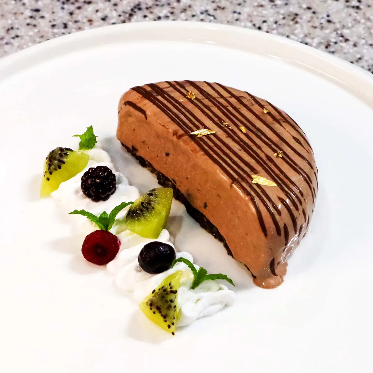 creation thumb for Chocolate Kulfi Tart
