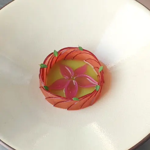 creation thumb for Lacto Plum Salad with Celery Juice