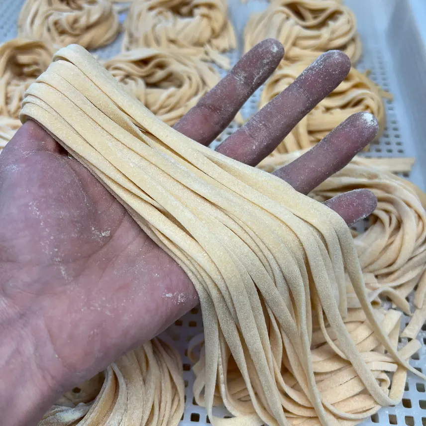 creation thumb for Vegan red lentil tagliatelle 