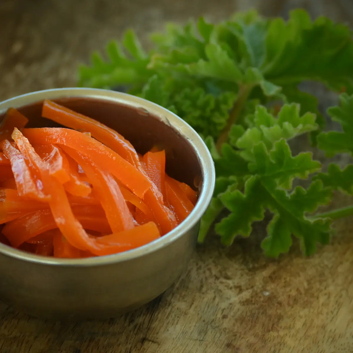 creation thumb for Sweet Carrot with Scented Geranium