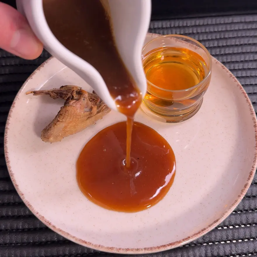creation thumb for Pigeon Jus with Marsala