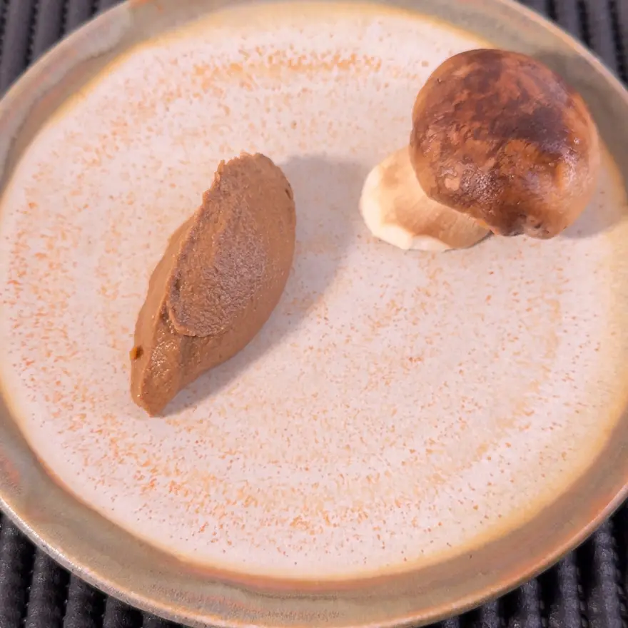 creation thumb for Fermented Porcini Purée with Black Garlic