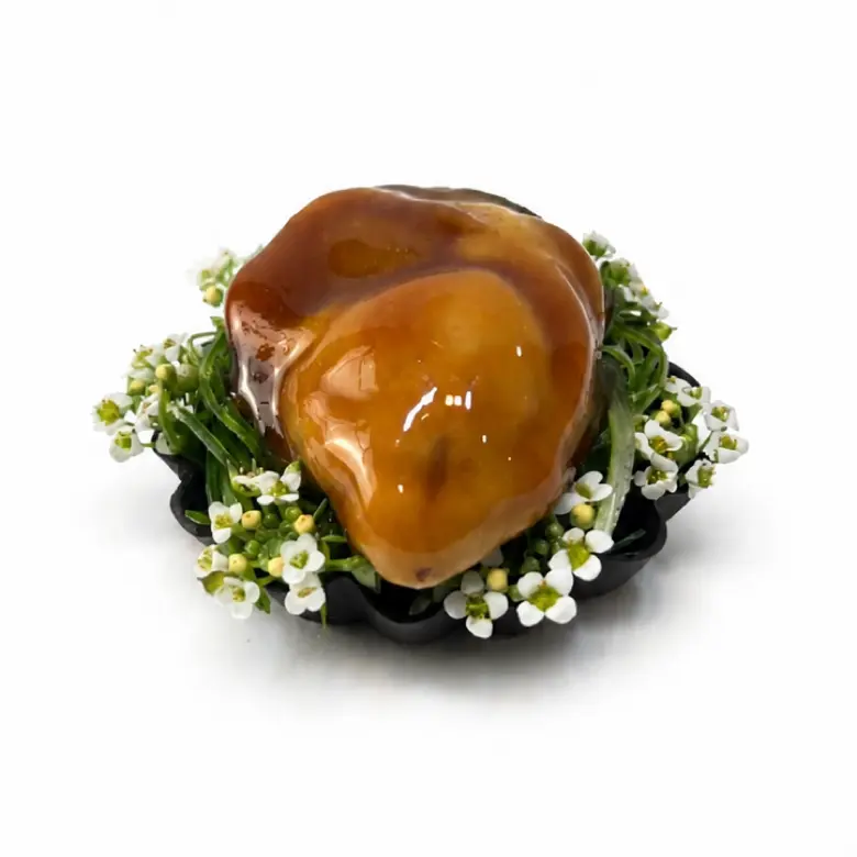 creation thumb for Squid Ink Tartelette with Morel Gelée, Oyster & Scallions