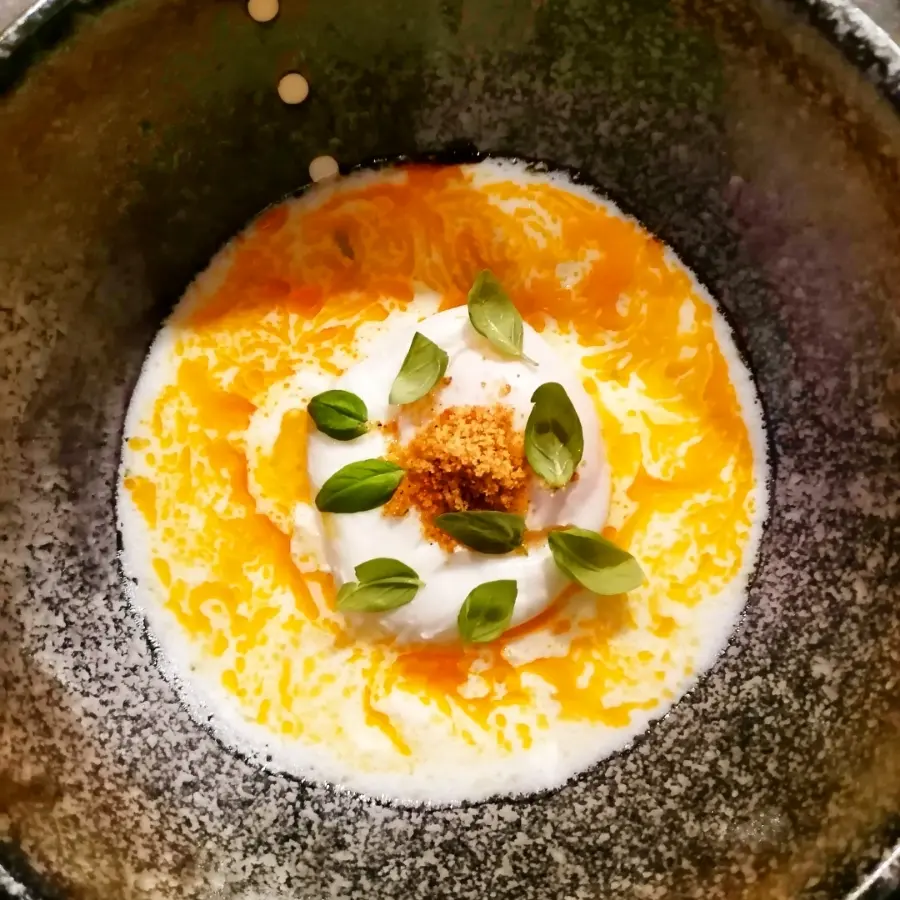 creation thumb for Poached egg and cottage cheese