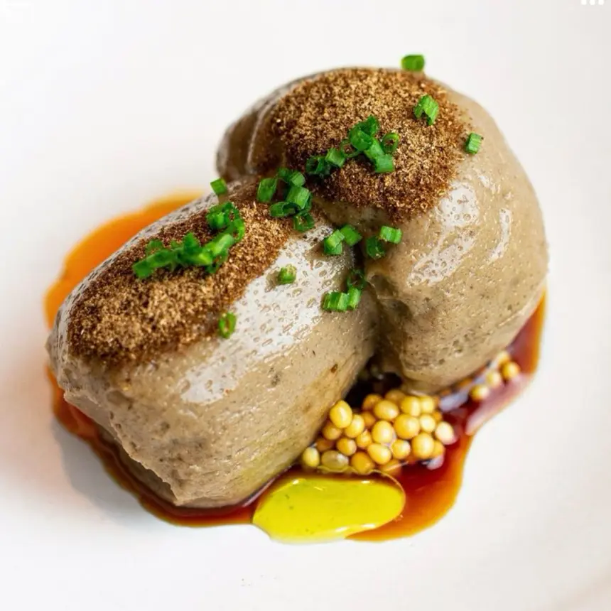 creation thumb for Mushroom Pannacotta with Chili Oil 