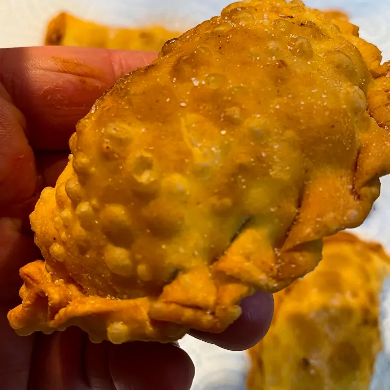 creation thumb for Chicken and Scamorza Empanadas