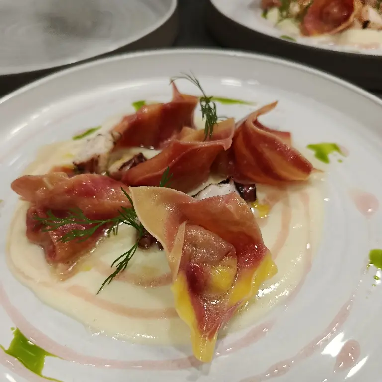creation thumb for Flowers ravioli al polpo