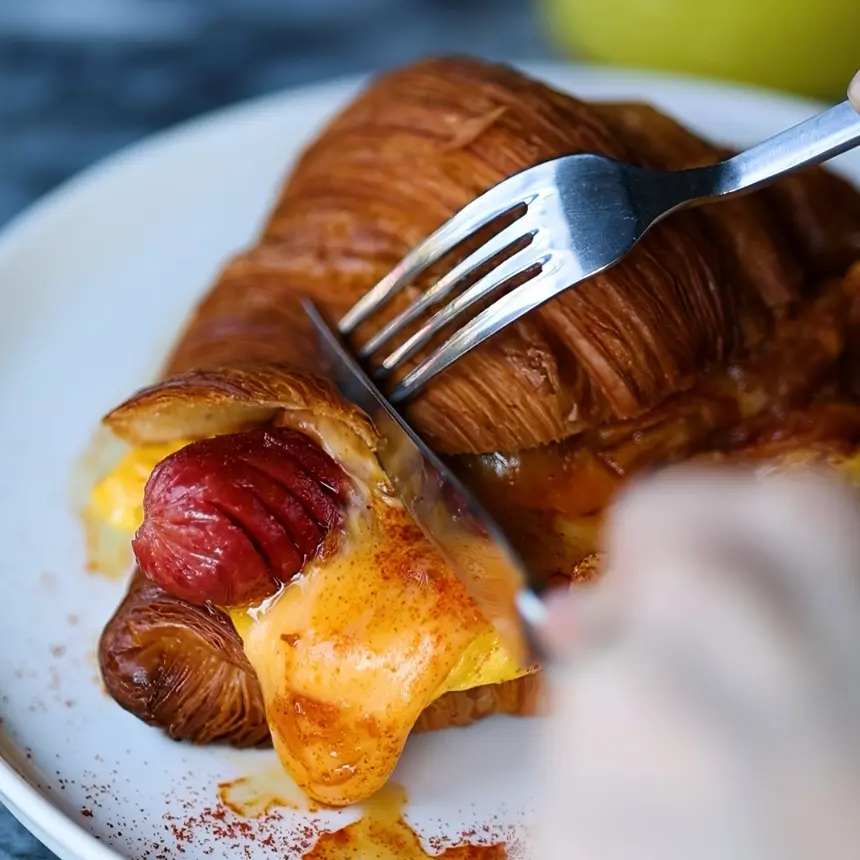 creation thumb for sausage croissant 