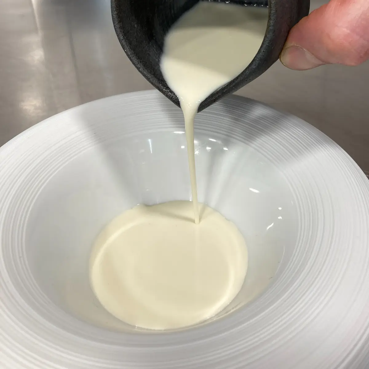 creation thumb for Crema di asparagi affumicati
