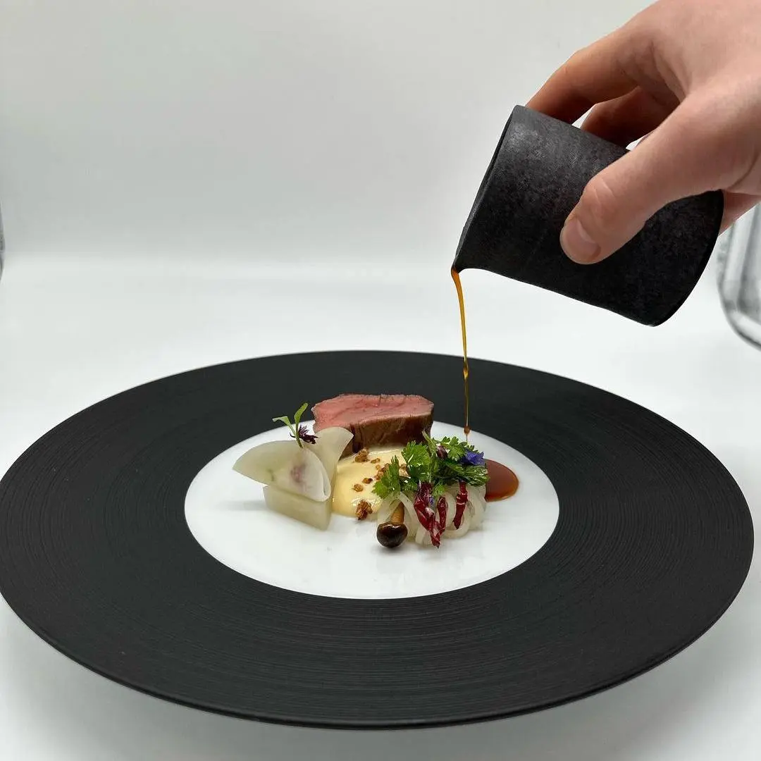 creation thumb for Iberico | Cavolo rapa | Cerfoglio | Nocciola