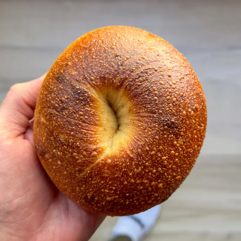 creation thumb for Overnight Bagels with Poolish