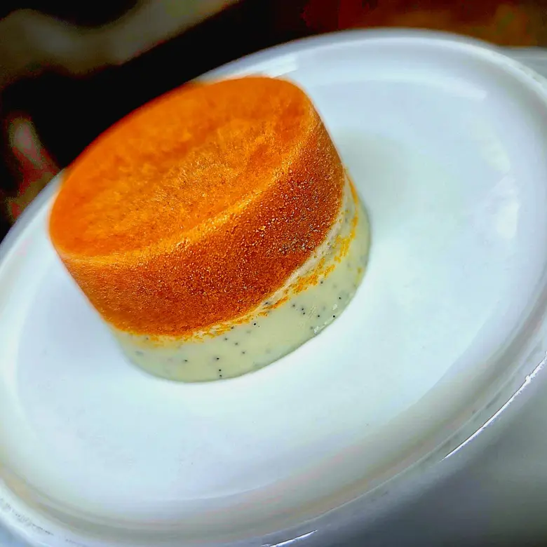 creation thumb for clean and vibrant petit four where tropical meets Nordic. 