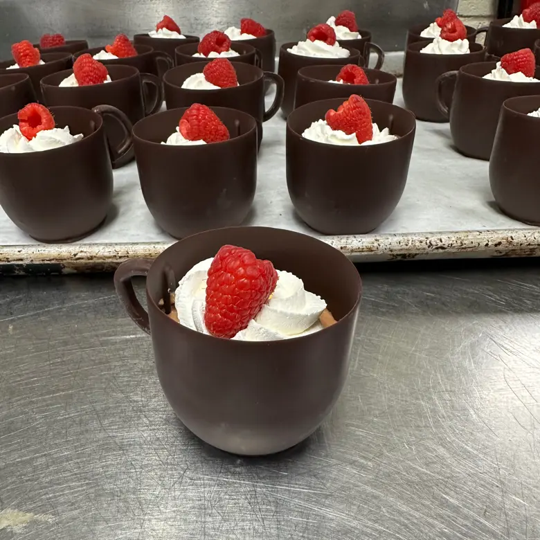 creation thumb for Schokoladen-Mousse-Becher