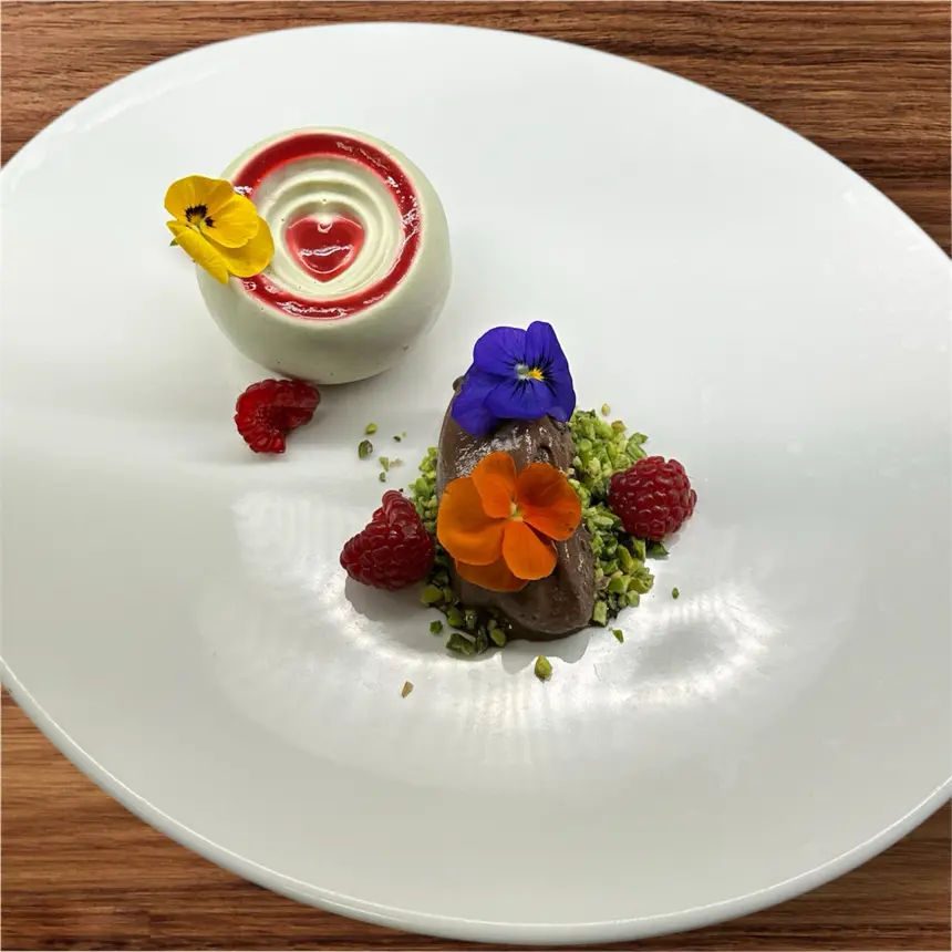 creation thumb for Vegane Pistazien-Panna Cotta