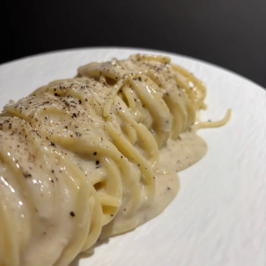 creation thumb for Cacio e Pepe Pasta 🍝