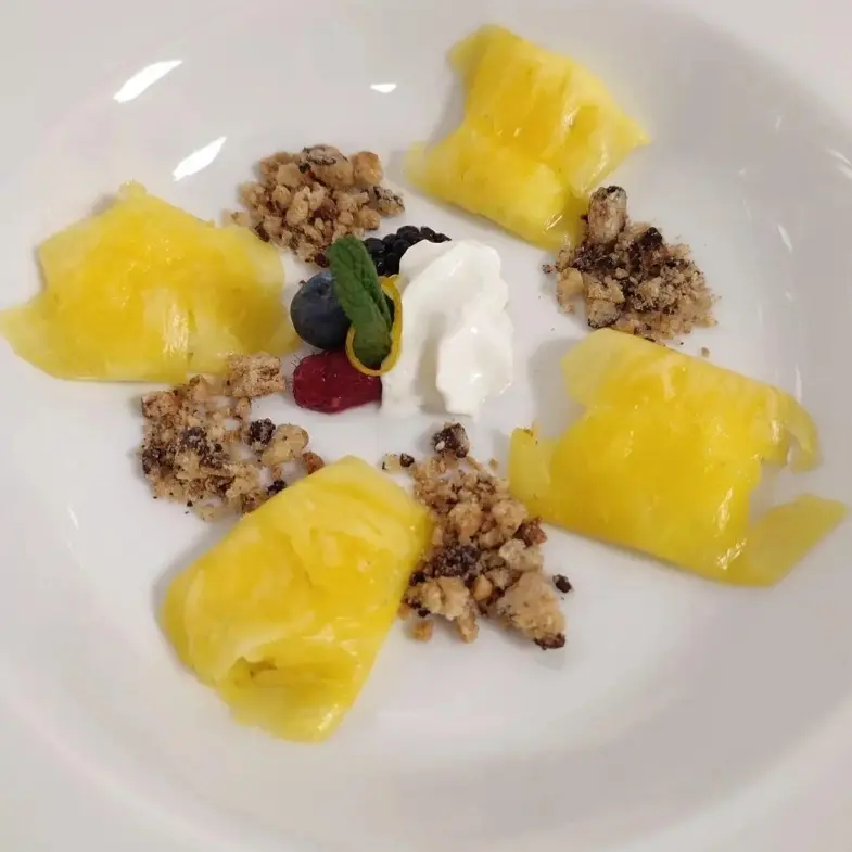 creation thumb for Ravioli ananas e cocco
