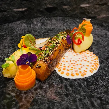 creation thumb for Miso glazed salmon. 