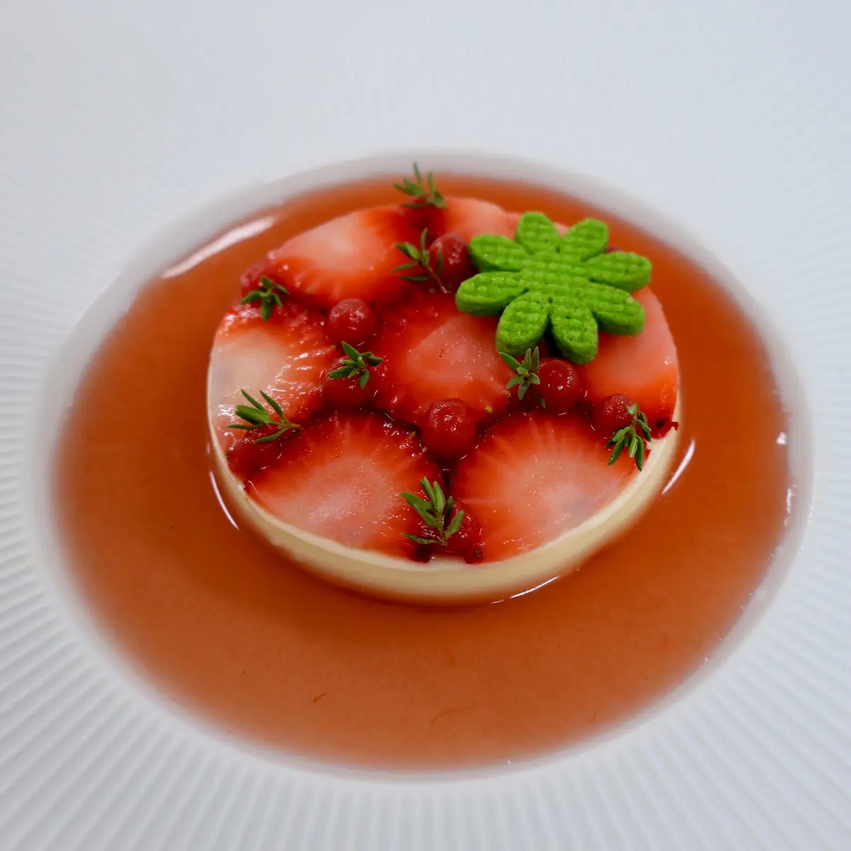 creation thumb for Thyme Panna Cotta