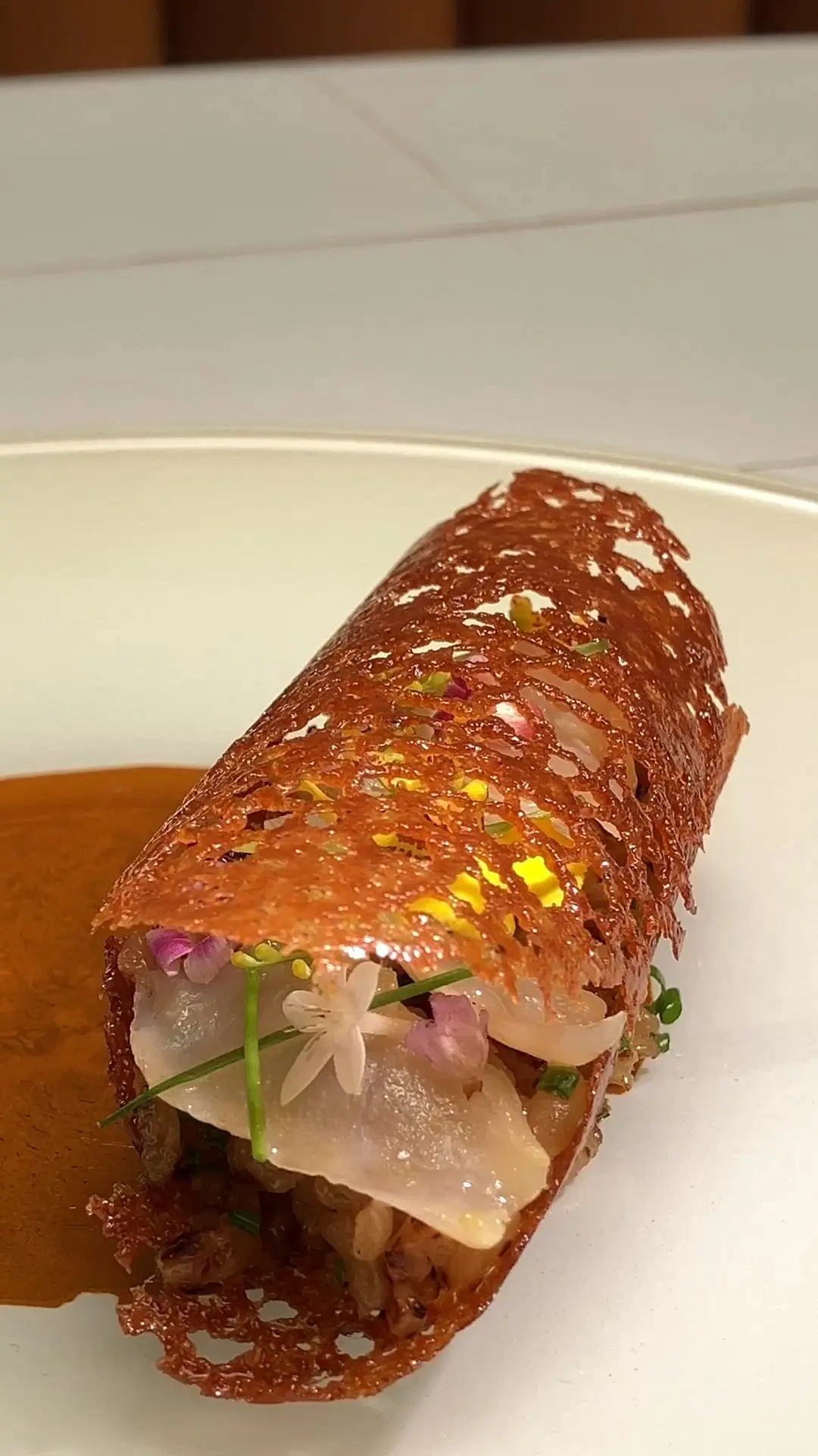 creation thumb for Fermented Rice Tuile
