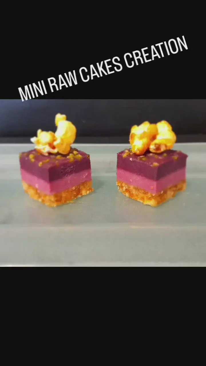 creation thumb for MINI RAW CAKES - 4 creations 
