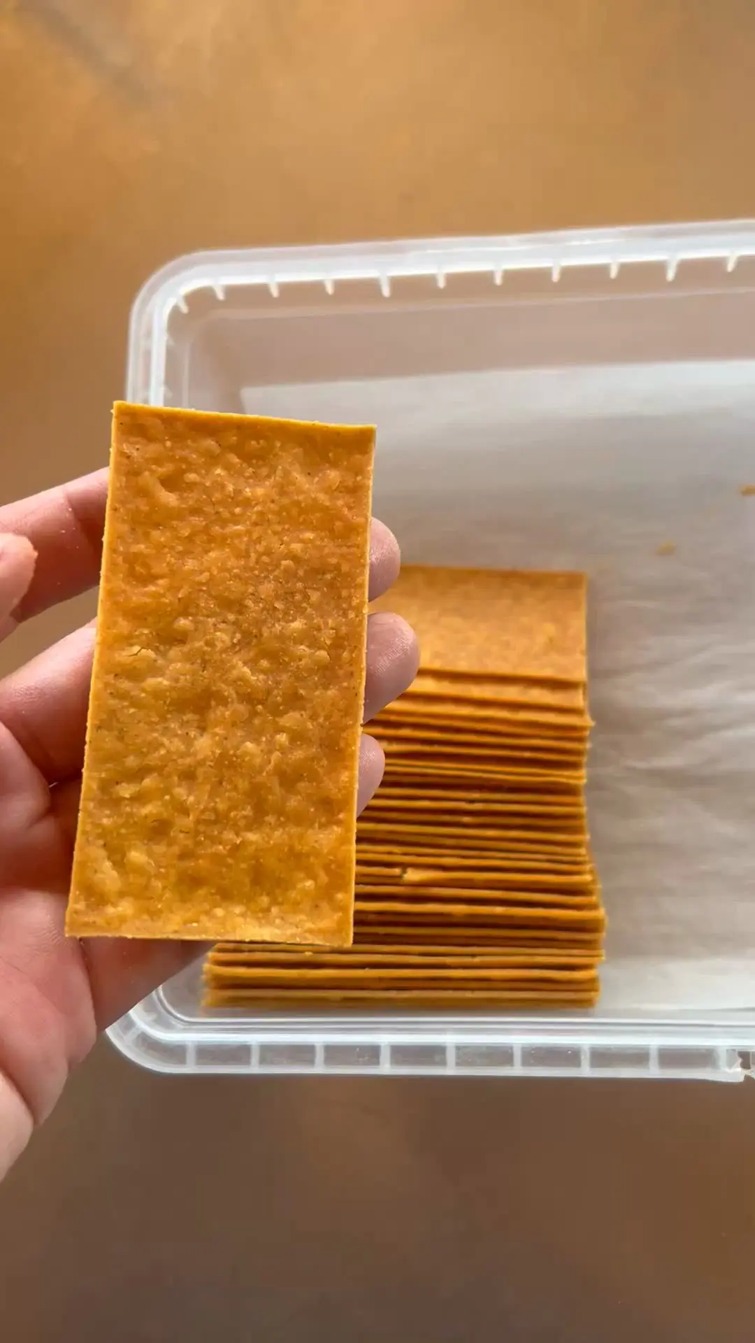 creation thumb for Cracker de milho Vegan 🌽