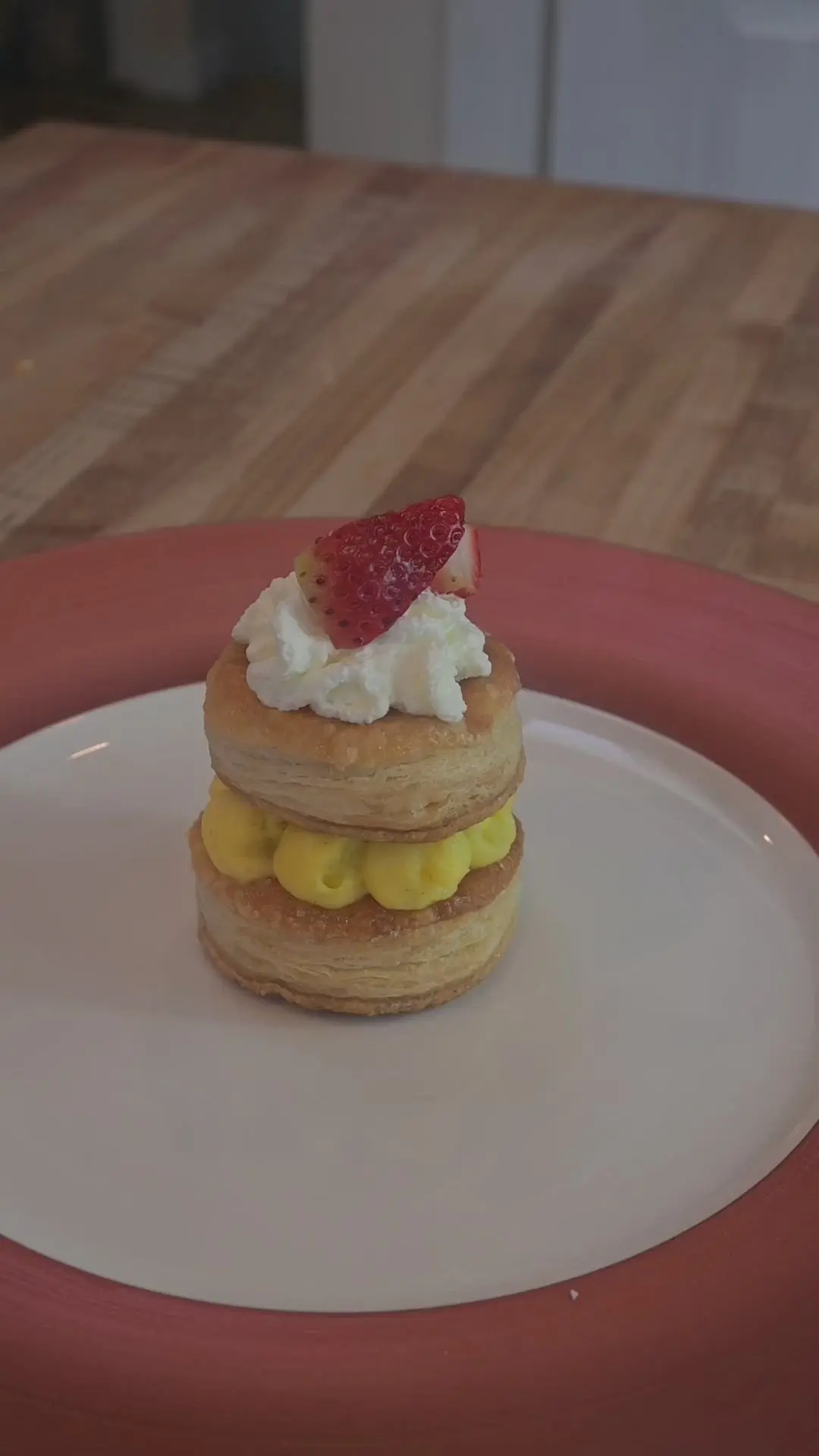 creation thumb for Millefeuille with Lemon Pastry Cream🍋