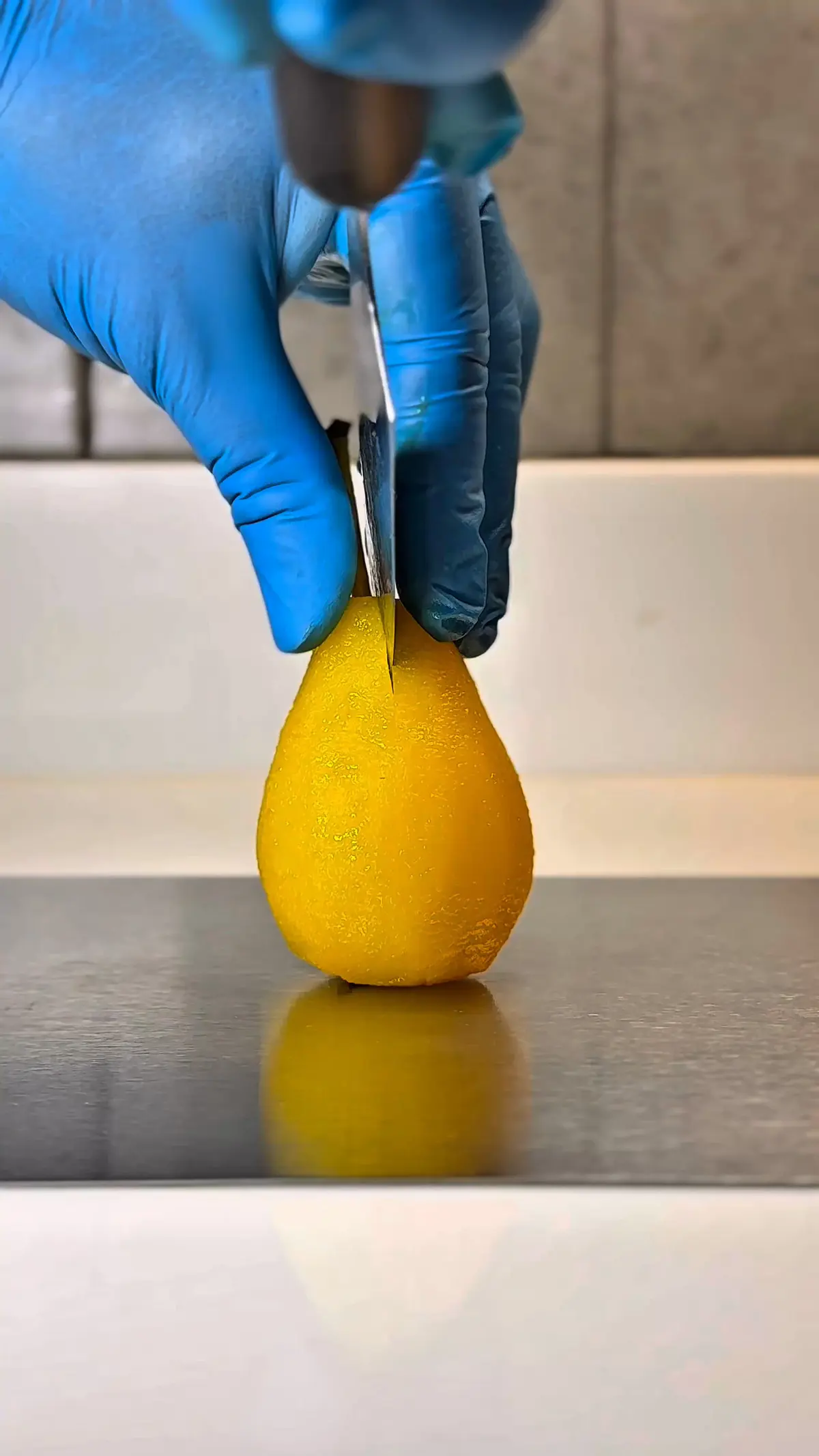 creation thumb for Saffron Poached Pear