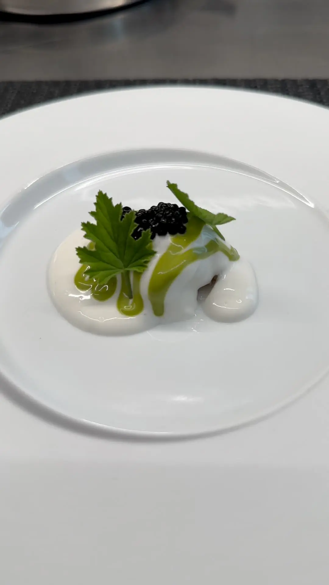 creation thumb for Beef Tail Salad With Squid Sauce Pil Pil and Lagoon Herbs