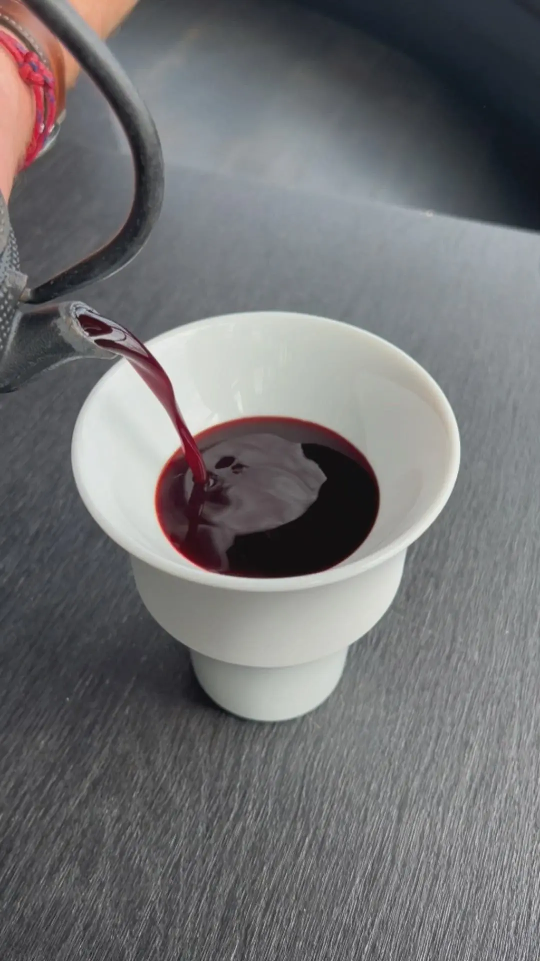 creation thumb for Oxtail Beetroot Consommé